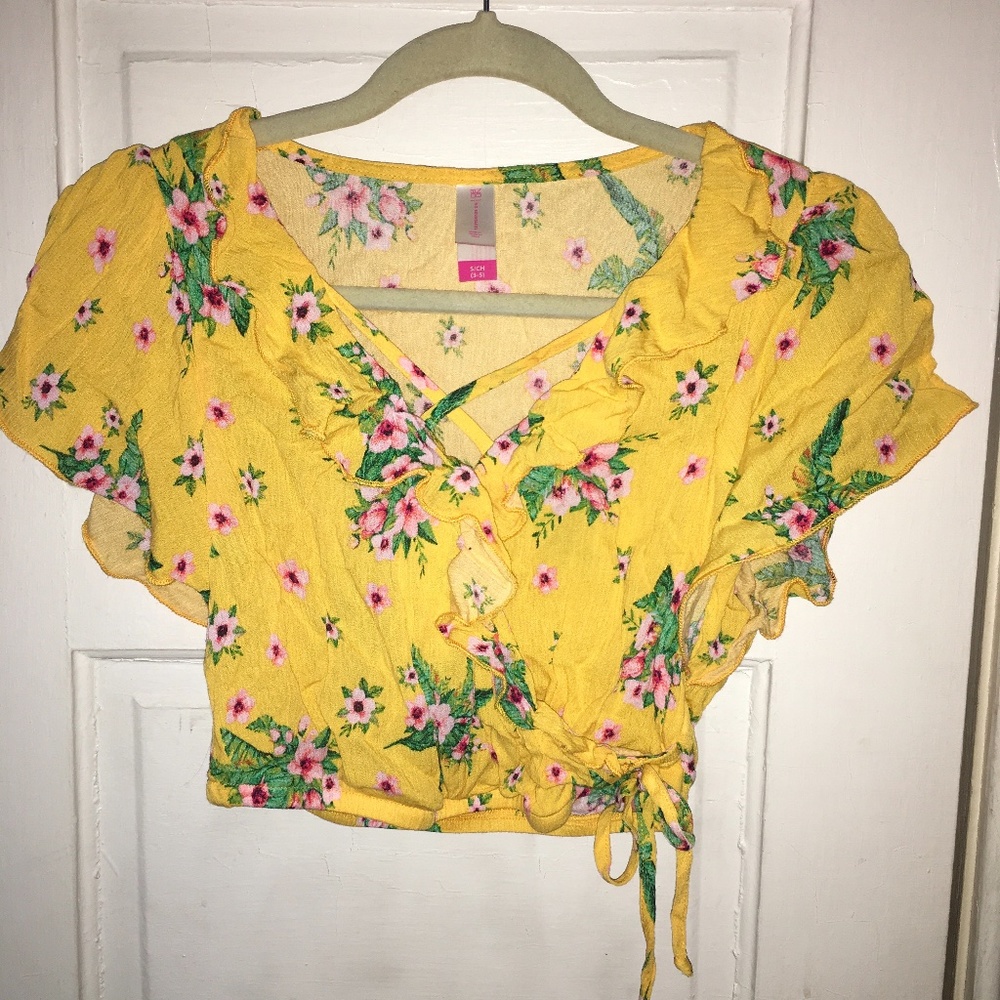 Yellow two piece set